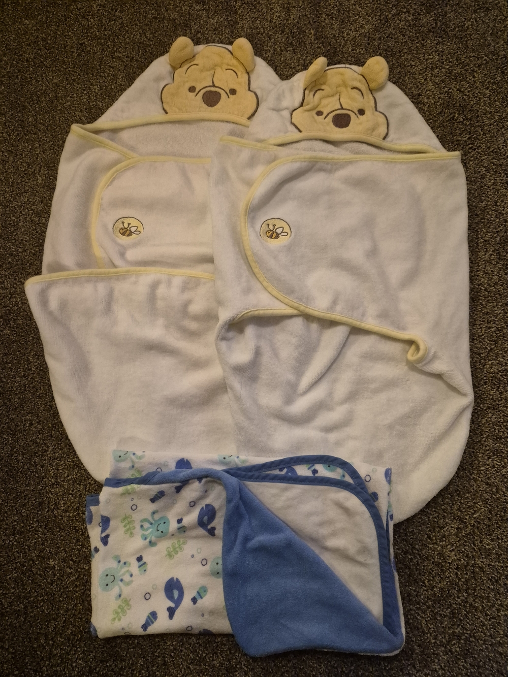 3 X Hooded Baby Towels ***HUGE SALE!***